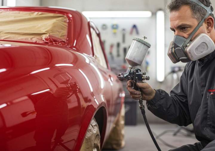 Travaux de peinture sur mesure pour votre véhicule